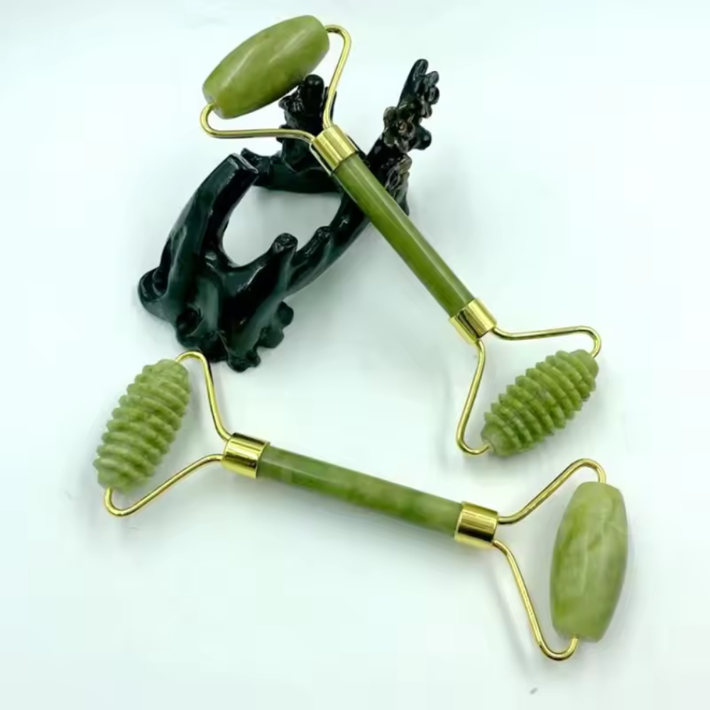VitaBloom – סט עיסוי פנים 3 ב־1 מאבן ג'ייד
